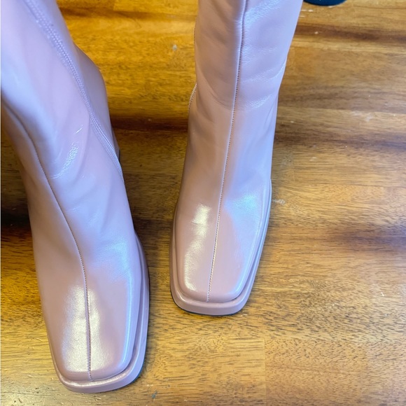 NWOT/Box Jeffrey Campbell Maximal Platform Knee-High boots in Mauve. Size 9 - Picture 2 of 6